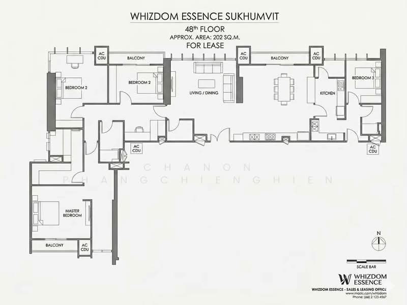 Whizdom Essence : วิสซ์ดอม เอสเซ้นส์, กรุงเทพ, 5 ซอย ปิยะบุตร์ 1, บางจาก, พระโขนง, กรุงเทพ, 202 ตร.ม., คอนโด ให้เช่า, โดย Chanon Phangchienghien, 500416423 - DDproperty.com