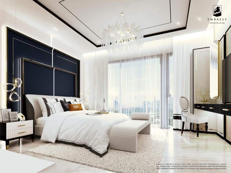 Embassy Pattaya, Chon Buri (Pattaya), Central Pattaya Rd, Nong Pru, Bang Lamung (Pattaya), Chon Buri (Pattaya), 2 Bedrooms, 51 sqm, Condo For Sale, by Pornnapa Titloi, 500416468 - DDproperty.com