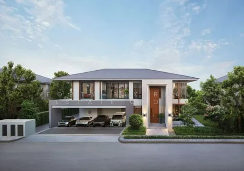 S'RIN Ratchapruek-Sai 1 : สริน ราชพฤกษ์ – สาย 1, Bangkok, ถนนพุทธมณฑลสาย 1, Bang Chuek Nang, Taling Chan, Bangkok, 4 Bedrooms, 440 sqm, Single Detached House For Rent, by Forty-Six Real Estate Group, 500416510 - DDproperty.com