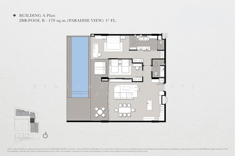 The Residences at InterContinental Phuket Resort, Phuket, Kammala, Kathu, Phuket, 2 Bedrooms, 178 sqm, Condo For Sale, by Benjawan (Oilly) Smaksman, 500416803 - DDproperty.com
