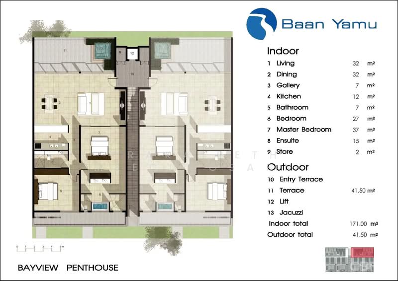 Baan Yamu Residences : บ้านยามู เรสซิเด้นท์, ภูเก็ต, 171/7 แหลมยามู, ป่าคลอก, ถลาง, ภูเก็ต, 213 ตร.ม., คอนโด ขาย, โดย Prakaipeth Meechoosarn, 500416897 - DDproperty.com