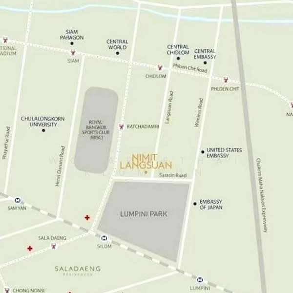 Nimit Langsuan, Bangkok, Langsuan Road, Lumphini, Pathum Wan, Bangkok, 3 Bedrooms, 164 sqm, Condo For Sale, by Woraruethai Klumbun, 500417019 - DDproperty.com