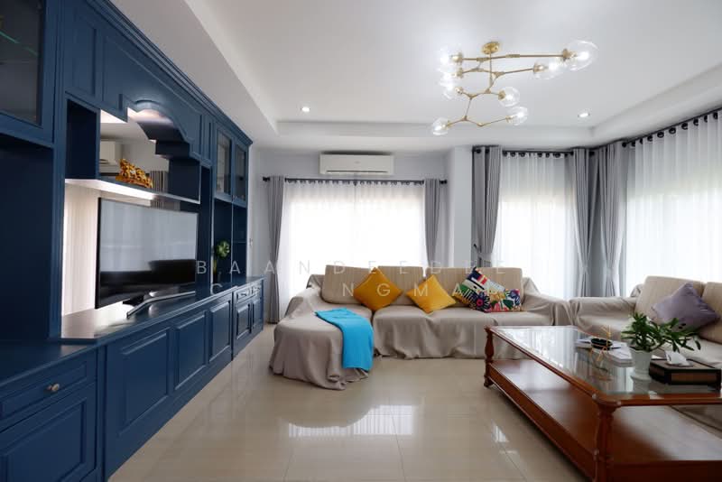 Luxury Pool Villa for Rent near CentralFestival, Chiang Mai Rental Price: 65,000 THB/month No.6P008, Chiang Mai, San Sai Noi, San Sai, Chiang Mai, 6 Bedrooms, 180 sqm, Single Detached House For Rent, by Baandeedee Chiangmai, 500417075 - DDproperty.com
