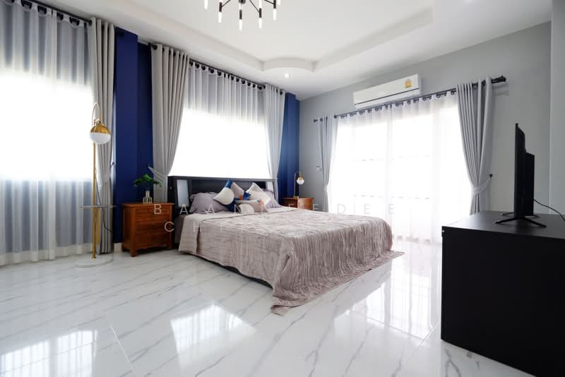Luxury Pool Villa for Rent near CentralFestival, Chiang Mai Rental Price: 65,000 THB/month No.6P008, Chiang Mai, San Sai Noi, San Sai, Chiang Mai, 6 Bedrooms, 180 sqm, Single Detached House For Rent, by Baandeedee Chiangmai, 500417075 - DDproperty.com