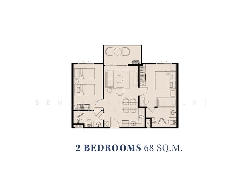 The Title Heritage Bangtao, Phuket, 154 Soi Cherngtalay 14, Choeng Thale, Thalang, Phuket, 2 Bedrooms, 68 sqm, Condo For Sale, by Benjawan (Oilly) Smaksman, 500417199 - DDproperty.com