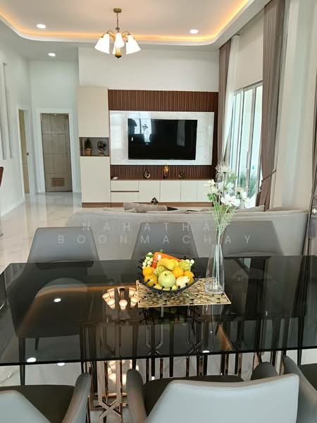 บ้านธนาพร อ่างเก็บน้ำมาบประชัน, Chon Buri (Pattaya), Poong, Bang Lamung (Pattaya), Chon Buri (Pattaya), 3 Bedrooms, 374 sqm, Single Detached House For Sale, by Nahathai Boonmachay, 500417406 - DDproperty.com
