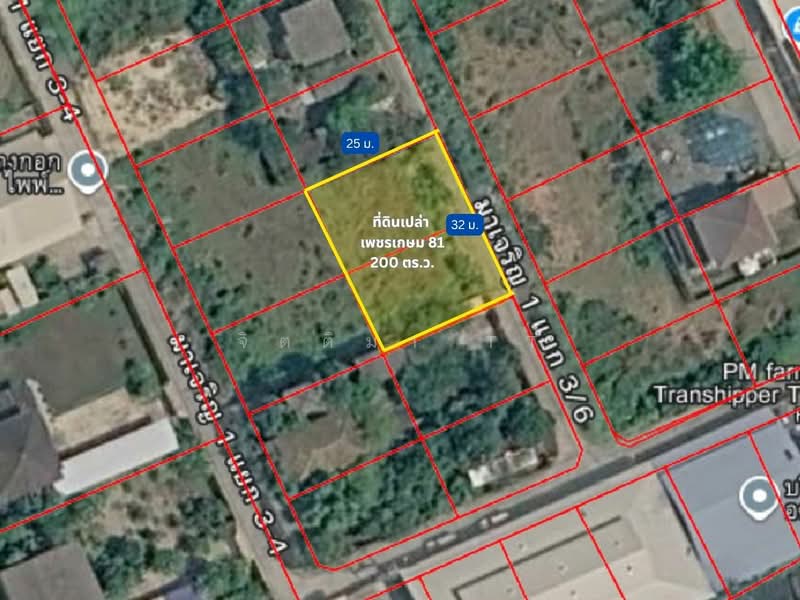 Land for sale, Petchakasem 81, Bangkok, มาเจริญ 1, Nong Kang Plu, Nong Khaem, Bangkok, , 800 sqm, Land For Sale, by จิตติมา TT, 500417488 - DDproperty.com
