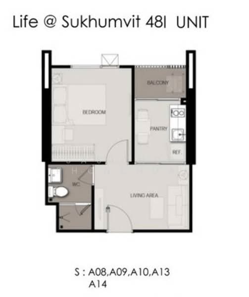 Life Sukhumvit 48, Bangkok, Soi Sukhumvit 48, Phra Kanong, Khlong Toei, Bangkok, 1 Bedroom, 35 sqm, Condo For Rent, by Sasithon Phonchuai, 500417748 - DDproperty.com