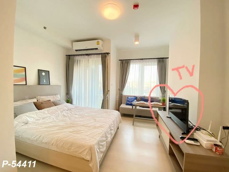Chapter One ECO Ratchada-Huaikwang, Bangkok, Pracha Uthit Road, Huai Khwang, Bangkok, Studio, 24 sqm, Condo For Rent, by Susira Prueksawun, 500417752 - DDproperty.com