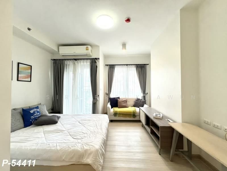 Chapter One ECO Ratchada-Huaikwang, Bangkok, Pracha Uthit Road, Huai Khwang, Bangkok, Studio, 24 sqm, Condo For Rent, by Susira Prueksawun, 500417752 - DDproperty.com