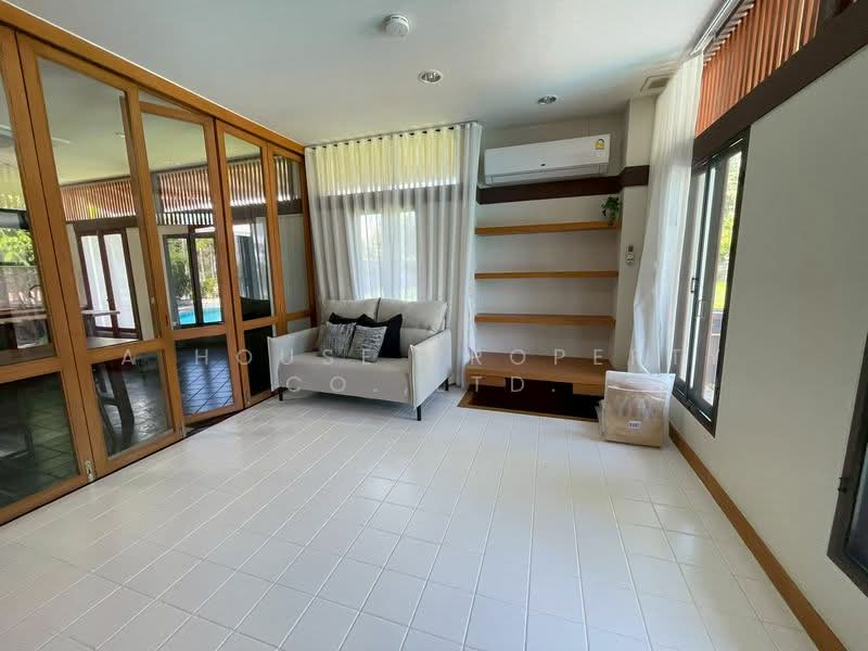 Single house for rent in Sam Mook Thani Project, Bang Saen, Chon Buri (Pattaya), Saen Suk, Muang Chon Buri, Chon Buri (Pattaya), 2 Bedrooms, 440 sqm, Single Detached House For Rent, by A House Property Co.,Ltd., 500417791 - DDproperty.com