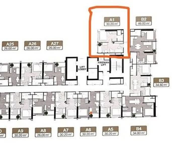 Nue District R9, Bangkok, 59 Rama 9 Road, Huai Khwang, Bangkok, 1 Bedroom, 30 sqm, Condo For Sale, by Nicha Na Lampang, 500417953 - DDproperty.com