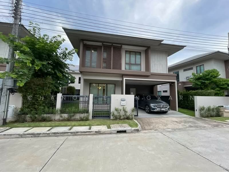 Burasiri Krungthep Kreetha, Bangkok, 95 Soi Pracha Ruam Chai, Hua Mak, Bang Kapi, Bangkok, 4 Bedrooms, 196 sqm, Single Detached House For Rent, by Chanon Ekongkarn, 500418264 - DDproperty.com