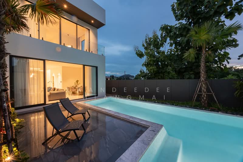 Pool Villa ให้เช่า – โซนหนองควาย | หางดง เชียงใหม่ ค่าเช่า 150,000 บาท / เดือน รหัสทรัพย์ : No.9P024, เชียงใหม่, หนองควาย, หางดง, เชียงใหม่, 200 ตร.ม., บ้านเดี่ยว ให้เช่า, โดย Baandeedee Chiangmai, 500418516 - DDproperty.com