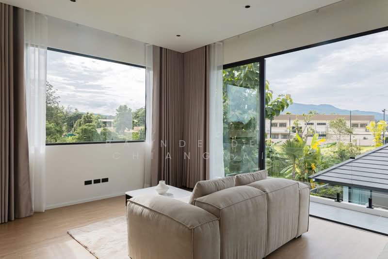 Pool Villa for rent near MerittonBritishInternational School,Rental Price:150,000THB/month No.9P024, Chiang Mai, Nong Kwai, Hang Dong, Chiang Mai, 5 Bedrooms, 200 sqm, Single Detached House For Rent, by Baandeedee Chiangmai, 500418516 - DDproperty.com