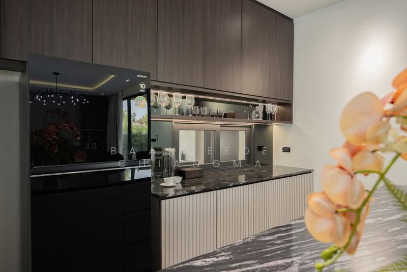 Pool Villa ให้เช่า - ใกล้บิ๊กซีแม่เหียะ เพียง 10 นาที ค่าเช่า 150,000บาท/เดือน รหัสทรัพย์ : No.9P025, เชียงใหม่, สันผักหวาน, หางดง, เชียงใหม่, 200 ตร.ม., บ้านเดี่ยว ให้เช่า, โดย Baandeedee Chiangmai, 500418538 - DDproperty.com