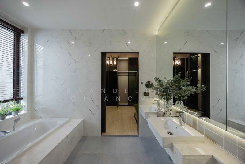 Pool Villa ให้เช่า - ใกล้บิ๊กซีแม่เหียะ เพียง 10 นาที ค่าเช่า 150,000บาท/เดือน รหัสทรัพย์ : No.9P025, เชียงใหม่, สันผักหวาน, หางดง, เชียงใหม่, 200 ตร.ม., บ้านเดี่ยว ให้เช่า, โดย Baandeedee Chiangmai, 500418538 - DDproperty.com