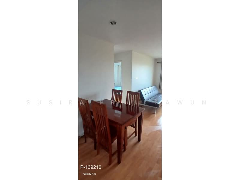 Lumpini Ville Cultural Center, Bangkok, Prachautid Road, Samsen Nok, Huai Khwang, Bangkok, 2 Bedrooms, 60 sqm, Condo For Rent, by Susira Prueksawun, 500418546 - DDproperty.com