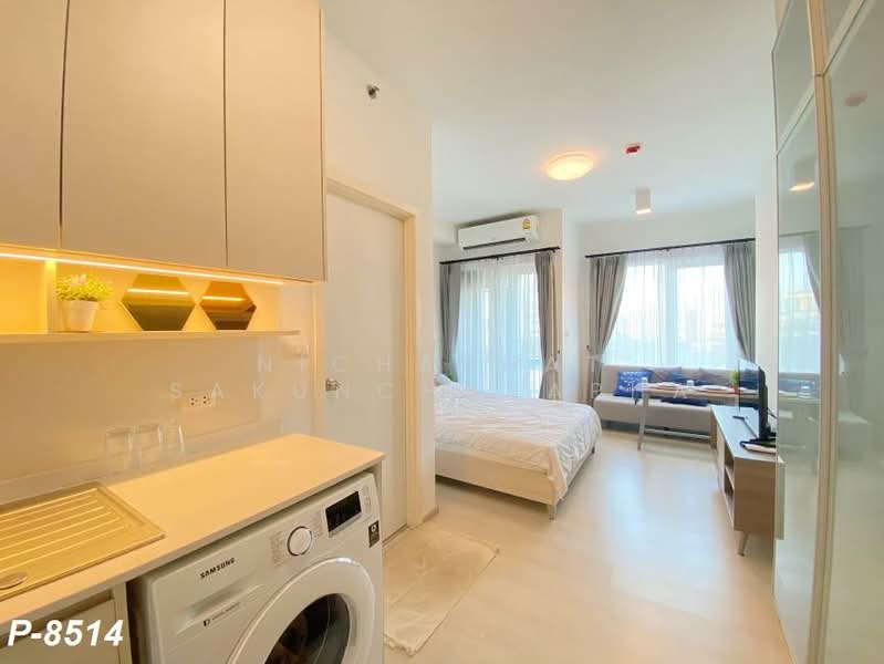 Chapter One ECO Ratchada-Huaikwang, Bangkok, Pracha Uthit Road, Huai Khwang, Bangkok, Studio, 24 sqm, Condo For Rent, by Nichaphat Sakunchayapha, 500418668 - DDproperty.com