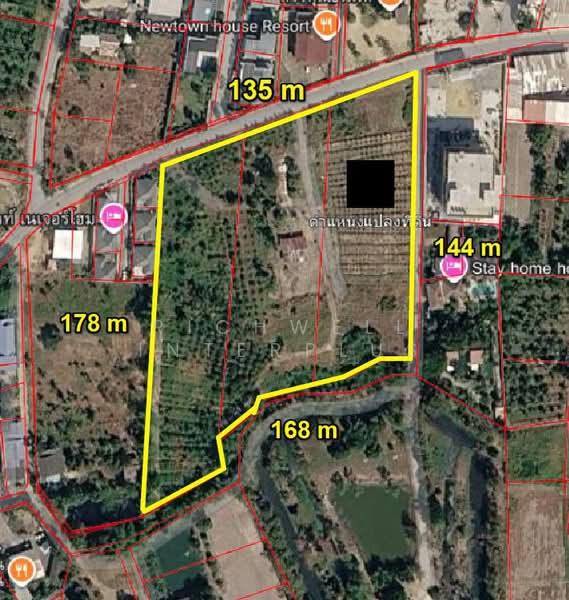 12 rai of land for sale in Huai Yai, Bang Lamung District. It has road frontage on two sides and is, Chon Buri (Pattaya), Huai Yai, Bang Lamung (Pattaya), Chon Buri (Pattaya), , 19,392 sqm, Land For Sale, by RICHWELL INTERPLUS, 500419168 - DDproperty.com