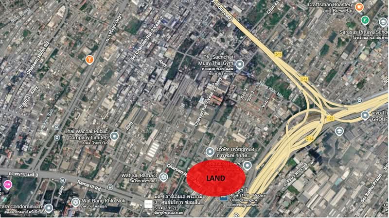 กรุงเทพ, Bangkok, Bang Klo, Bang Kho Laem, Bangkok, , 924 sqm, Land For Sale, by จิดาภา, 500419504 - DDproperty.com