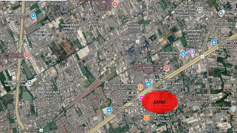 กรุงเทพ, Bangkok, Samae Dam, Bang Khun Thian, Bangkok, , 11,840 sqm, Land For Rent, by จิดาภา, 500419538 - DDproperty.com