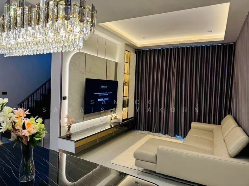 Bangkok Boulevard Ramintra-Watcharapol, Bangkok, Chatuchot Road, O-Ngoen, Sai Mai, Bangkok, 3 Bedrooms, 67 sqm, Single Detached House For Rent, by Sanick Sawaisanyakorn, 500420209 - DDproperty.com