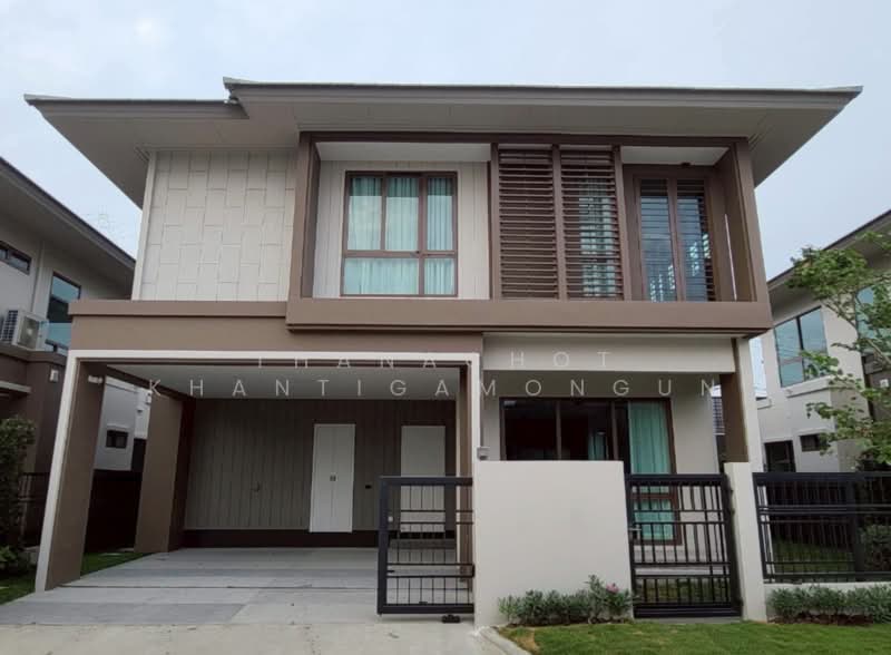 Burasiri Krungthep Kreetha, Bangkok, 95 Soi Pracha Ruam Chai, Hua Mak, Bang Kapi, Bangkok, 4 Bedrooms, 195 sqm, Single Detached House For Rent, by Thanachot Khantigamongun, 500420674 - DDproperty.com