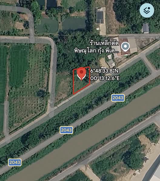 ที่ดิน ในเมืองพิษณุโลก 100 ตร.ว. ( 1.1 ล้าน), Phitsanulok, 2043, Wat Chan, Muang Phitsanulok, Phitsanulok, , 400 sqm, Land For Sale, by Wasan Wasati, 500420765 - DDproperty.com