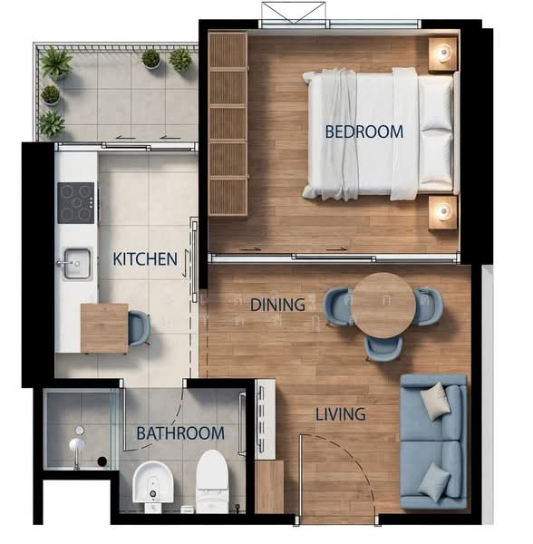 The Stage Taopoon Interchange, Bangkok, 318 Pracharat Road 2, Bang Sue, Bangkok, 1 Bedroom, 27 sqm, Condo For Sale, by ประเสริฐศักดิ์ นาคสกุล, 500420816 - DDproperty.com