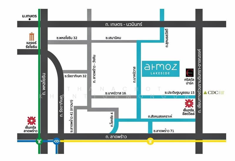 Atmoz Ladprao 71, Bangkok, Soi Lat Phrao 71, Lat Phrao, Bangkok, 1 Bedroom, 33 sqm, Condo For Sale, by Thanachot Khantigamongun, 500420885 - DDproperty.com