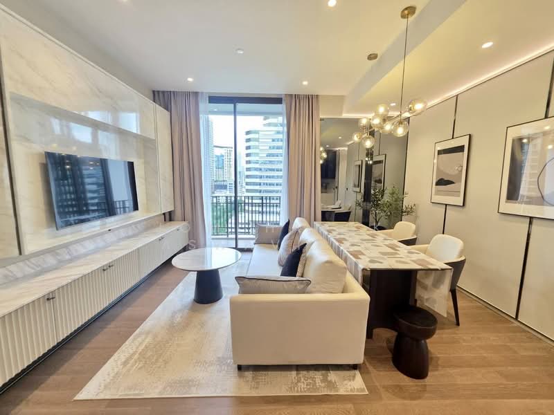 Muniq Langsuan, Bangkok, Soi Tonson, Lumphini, Pathum Wan, Bangkok, 2 Bedrooms, 86 sqm, Condo For Rent, by Jomchanok Aswavibul, 500420920 - DDproperty.com