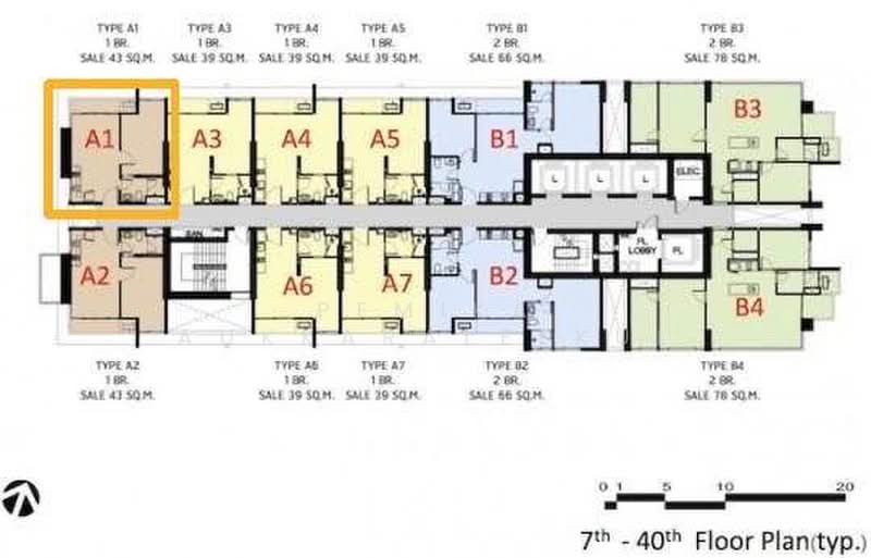 Nara 9 by Eastern Star, Bangkok, Naradhiwas Rajanagarindra Road, Thung Maha Mek, Sathon, Bangkok, 1 Bedroom, 43 sqm, Condo For Sale, by Pemika Aukkaraleekul, 500421624 - DDproperty.com