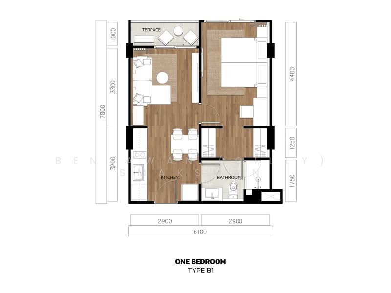 VIP Tropika, Phuket, Choeng Thale, Thalang, Phuket, 1 Bedroom, 46 sqm, Condo For Sale, by Benjawan (Oilly) Smaksman, 500421796 - DDproperty.com