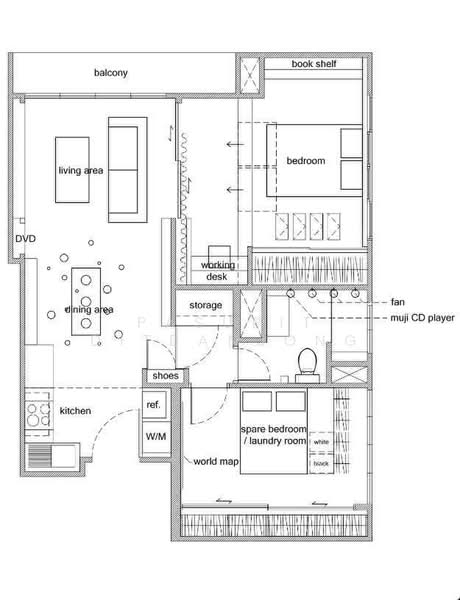 Grand Park View Asoke, Bangkok, 21 Sukhumvit Road, Khlongtoei Nua, Watthana, Bangkok, 2 Bedrooms, 68 sqm, Condo For Rent, by Pasupit Ditbanjong, 500422183 - DDproperty.com