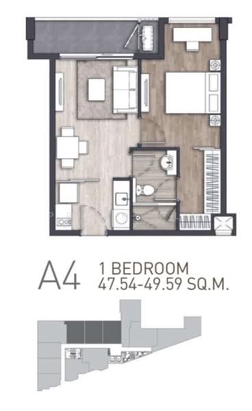 Craft Ploenchit, Bangkok, 1053 Witthayu Road, Lumphini, Pathum Wan, Bangkok, 1 Bedroom, 48 sqm, Condo For Sale, by Praphinleeya Phuengkhuankhan, 500422601 - DDproperty.com