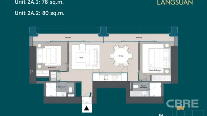 Nimit Langsuan, Bangkok, Langsuan Road, Lumphini, Pathum Wan, Bangkok, 2 Bedrooms, 100 sqm, Condo For Sale, by Praphinleeya Phuengkhuankhan, 500422819 - DDproperty.com