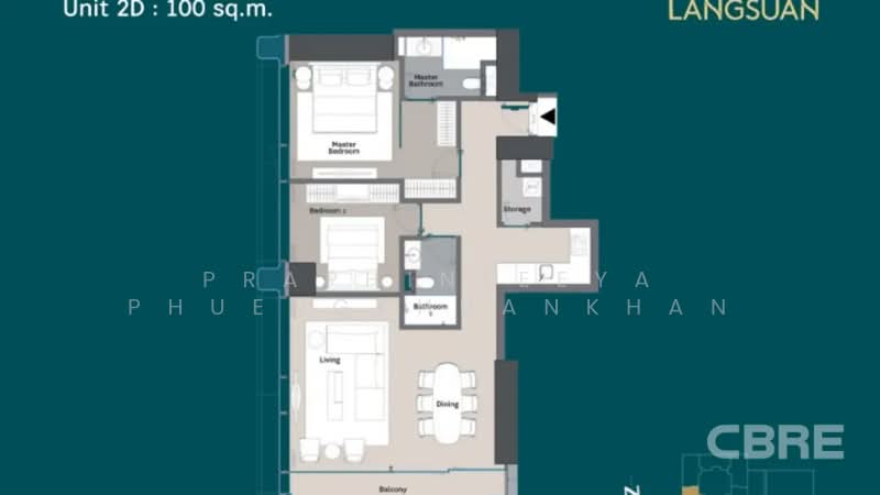 Nimit Langsuan, Bangkok, Langsuan Road, Lumphini, Pathum Wan, Bangkok, 2 Bedrooms, 100 sqm, Condo For Sale, by Praphinleeya Phuengkhuankhan, 500422819 - DDproperty.com