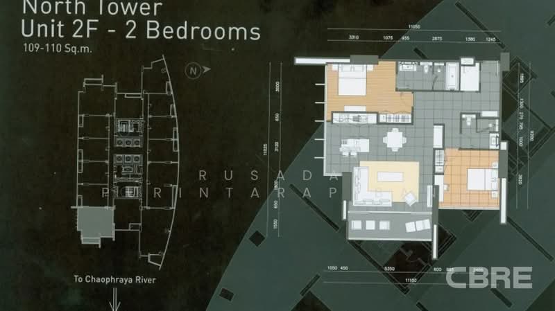 The River by Raimon Land, Bangkok, Soi Charoen Nakorn 13, Charoen Nakorn Road, Khlong Ton Sai, Khlong San, Bangkok, 2 Bedrooms, 110 sqm, Condo For Sale, by Rusada Purintarapiban, 500422922 - DDproperty.com