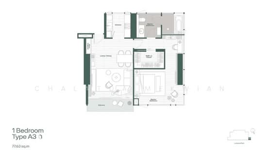 Dusit Central Park (Residences) : ดุสิต เซ็นทรัลพาร์ค, กรุงเทพ