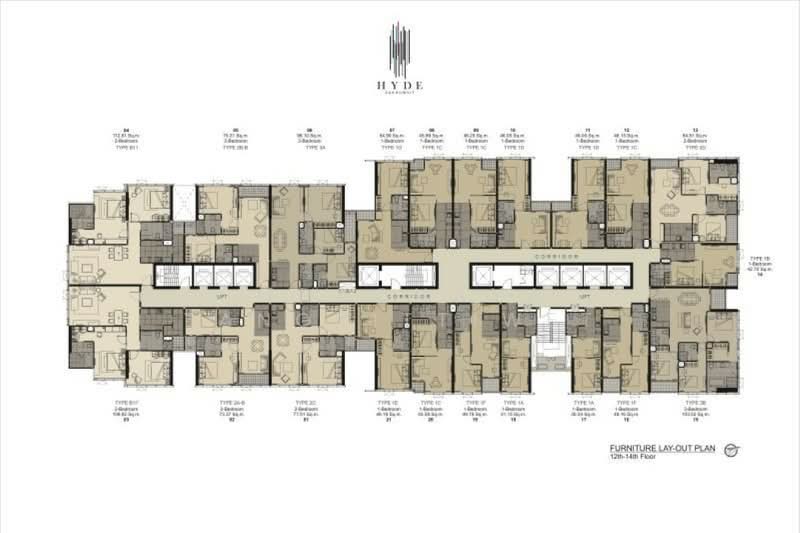 Hyde Sukhumvit 13, Bangkok, 13 Sukhumvit Road, Khlongtoei Nua, Watthana, Bangkok, 2 Bedrooms, 110 sqm, Condo For Sale, by Jirachaya Tangkittiwet, 500423065 - DDproperty.com