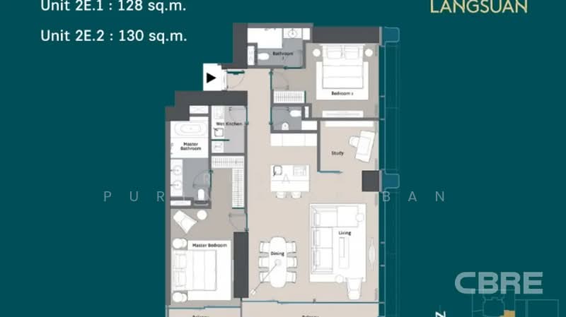 Nimit Langsuan, Bangkok, Langsuan Road, Lumphini, Pathum Wan, Bangkok, 2 Bedrooms, 78 sqm, Condo For Sale, by Rusada Purintarapiban, 500423118 - DDproperty.com