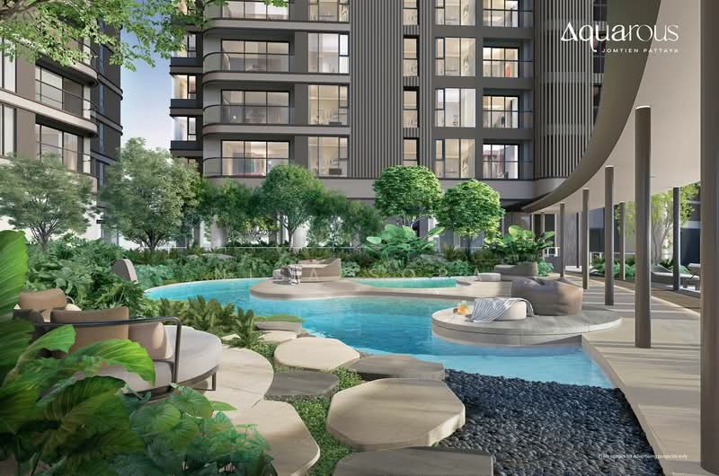 Aquarous Jomtien Pattaya, Chon Buri (Pattaya), 188 Pattaya City, Bang Lamung District, Chon Buri, Bang Lamung, Bang Lamung (Pattaya), Chon Buri (Pattaya), 1 Bedroom, 35 sqm, Condo For Sale, by Nisa Sopa, 500423338 - DDproperty.com