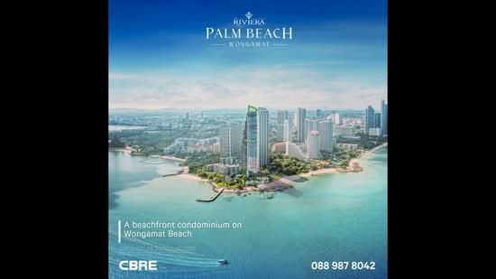 The Palm Wongamat Beach, Chon Buri (Pattaya), Soi Naklua 16, Na Kloe, Bang Lamung (Pattaya), Chon Buri (Pattaya), 1 Bedroom, 40 sqm, Condo For Sale, by Nisa Sopa, 500423366 - DDproperty.com