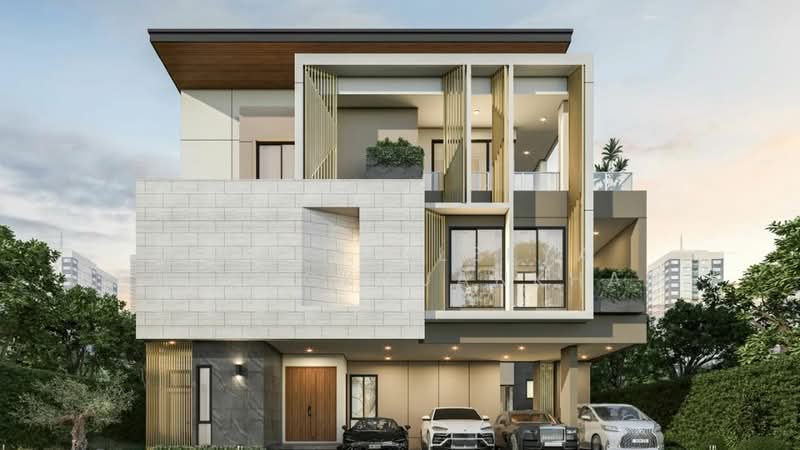 The Gentry Cultivar Rama 9, Bangkok, Srinakarin Romklao Road, Saphan Sung, Saphan Sung, Bangkok, 3 Bedrooms, 362 sqm, Single Detached House For Sale, by Praphinleeya Phuengkhuankhan, 500423376 - DDproperty.com