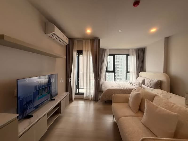 Aspire Onnut Station, Bangkok, Sukhumvit Road, Phra Kanong, Khlong Toei, Bangkok, Studio, 27 sqm, Condo For Rent, by Nutnaree Nakkaew, 500423880 - DDproperty.com