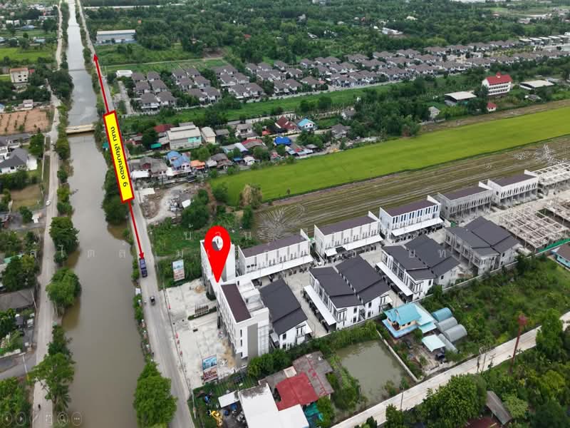 The EXPANDIO Klong 6 Thanyaburi, Pathum Thani, Khlong Hok, Khlong Luang, Pathum Thani, 4 Bedrooms, 172 sqm, Townhouse For Sale, by บ้าน มือ1 สไตล์โมเดิร์น ขายทาวน์โฮม 2 ชั้น โครงการ Expandio คลอง 6, 500424036 - DDproperty.com