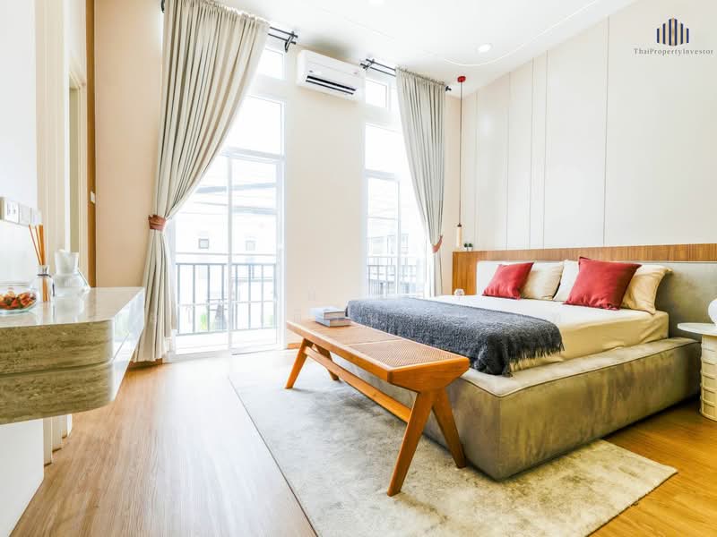 The EXPANDIO Klong 6 Thanyaburi : ดิ เอ็กซ์แปนดิโอ คลอง 6 ธัญบุรี, ปทุมธานี, คลองหก, คลองหลวง, ปทุมธานี, 172 ตร.ม., ทาวน์เฮ้าส์ ขาย, โดย บ้าน มือ1 สไตล์โมเดิร์น ขายทาวน์โฮม 2 ชั้น โครงการ Expandio คลอง 6, 500424036 - DDproperty.com