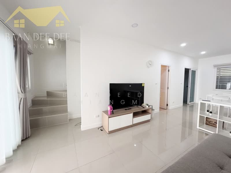 Townhome for rent near Sarasas Witaed Lanna School, Rental Price: 19,000 THB / month No.9H1078, Chiang Mai, Mae Hia, Muang Chiang Mai, Chiang Mai, 2 Bedrooms, 110 sqm, Townhouse For Rent, by Baandeedee Chiangmai, 500424256 - DDproperty.com
