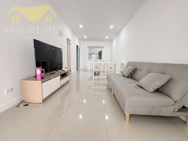 Townhome for rent near Sarasas Witaed Lanna School, Rental Price: 19,000 THB / month No.9H1078, Chiang Mai, Mae Hia, Muang Chiang Mai, Chiang Mai, 2 Bedrooms, 110 sqm, Townhouse For Rent, by Baandeedee Chiangmai, 500424256 - DDproperty.com